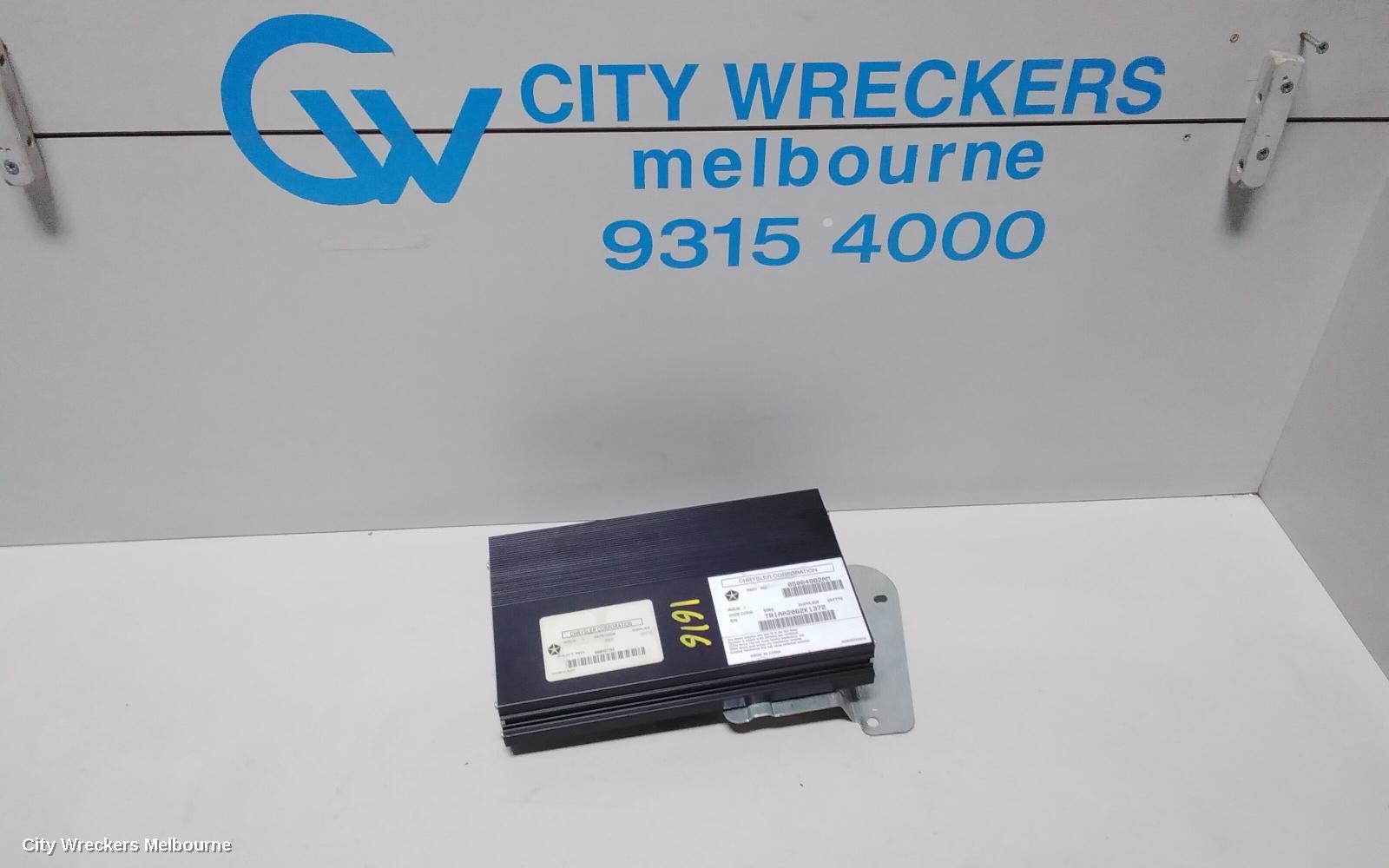 CHRYSLER 300C RADIO/CD/DVD/SAT/TV, AMPLIFIER, LX, 07/2012 ONWARDS