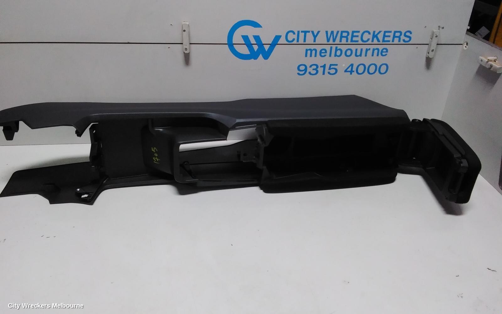 HONDA CIVIC CONSOLE, 10TH GEN, CONSOLE LID ONLY, LEATHER, NON RED STITCHING, 05/2016 - 08/2021