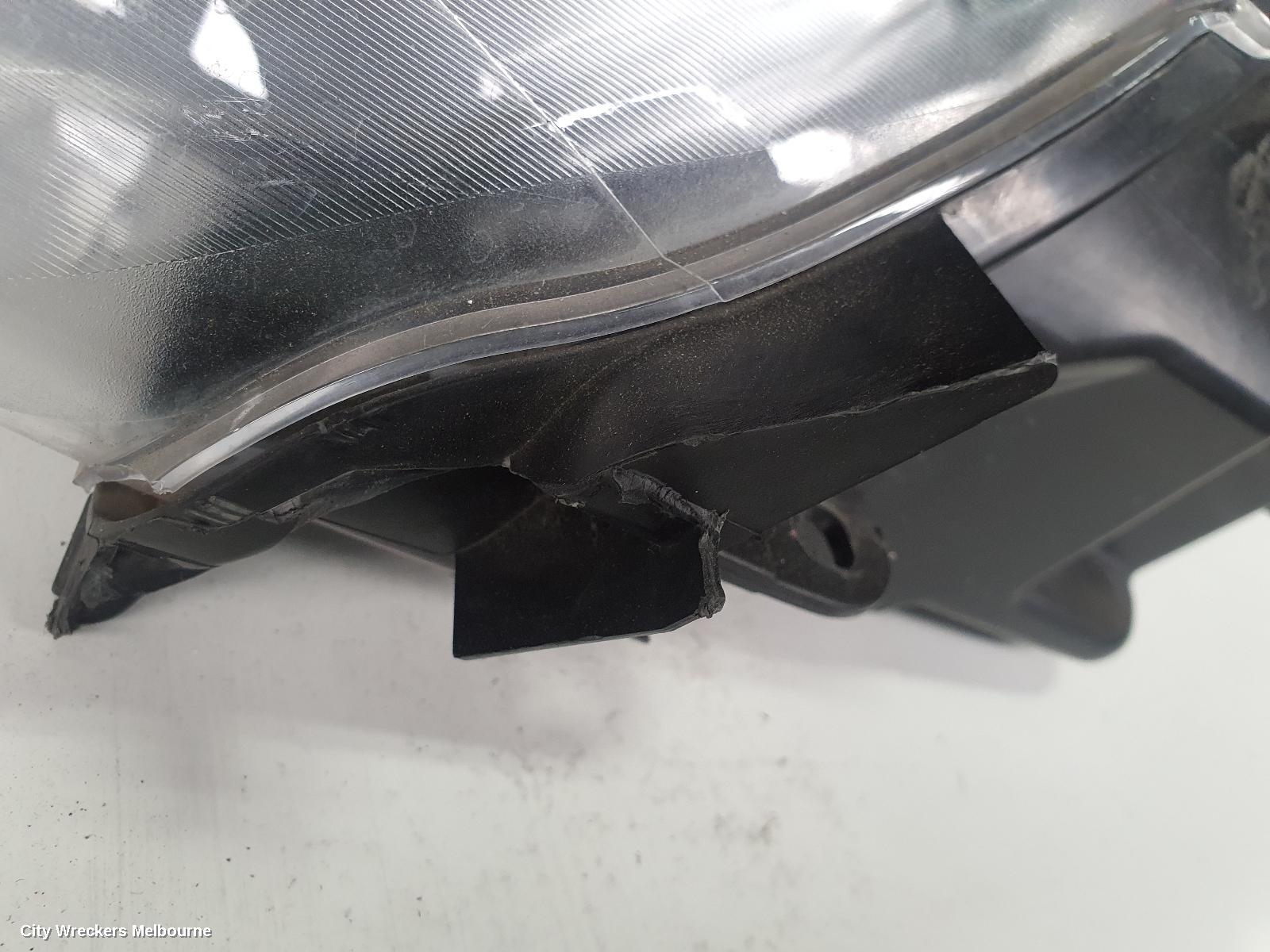TOYOTA CAMRY RIGHT HEADLAMP, ASV50, ALTISE/ATARA S/ATARA SX, CHROME INSERT TYPE, 05/2015 - 10/2017