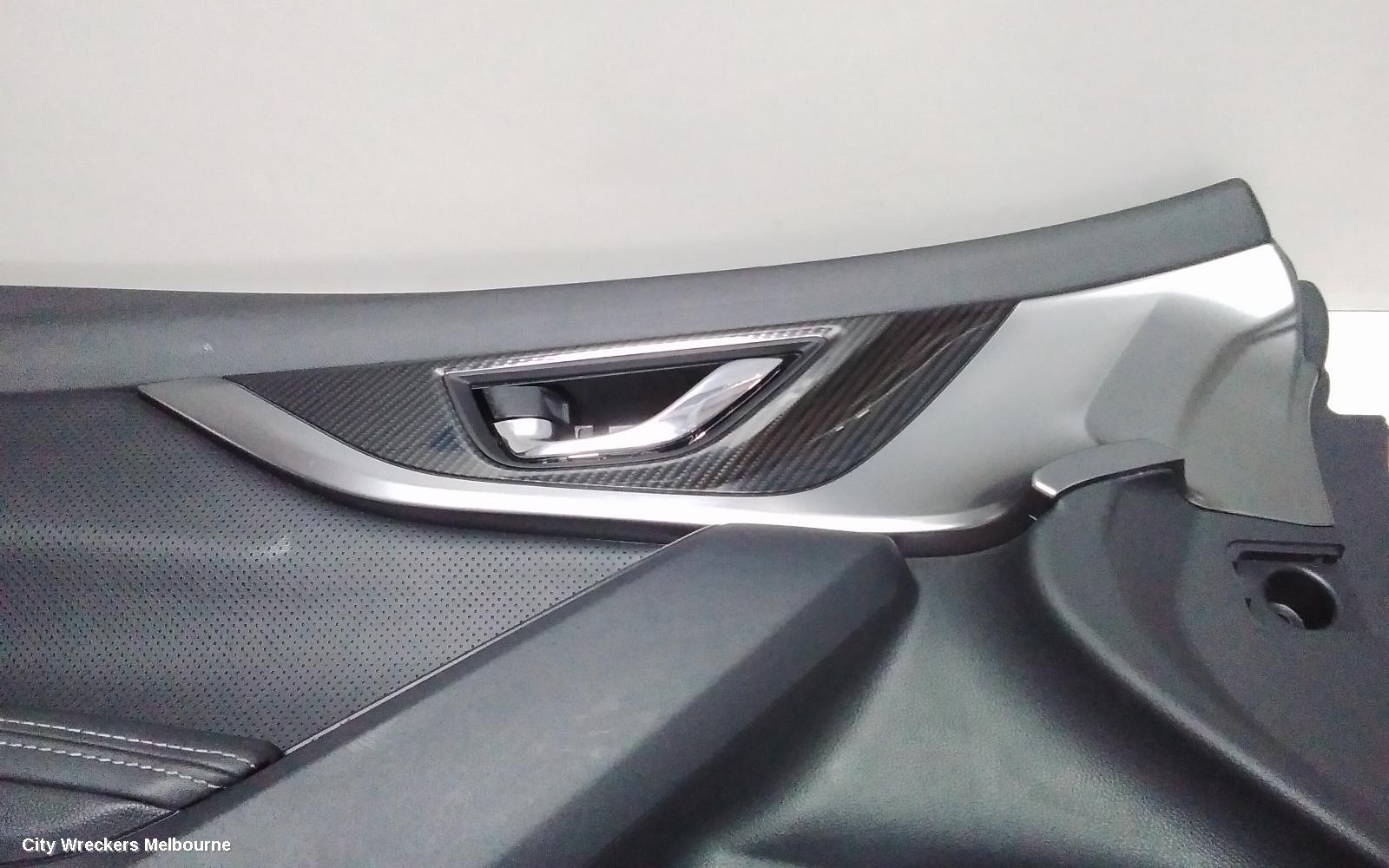 SUBARU IMPREZA DOOR TRIM, LH FRONT, G5, LEATHER, 11/2016 ONWARDS
