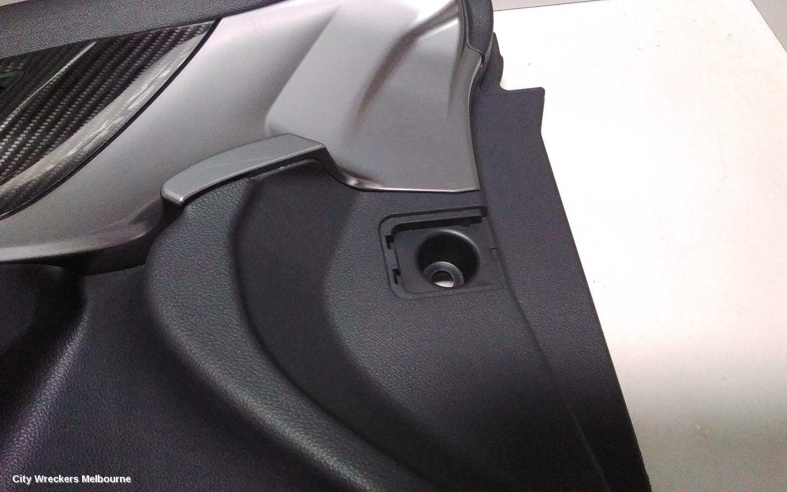SUBARU IMPREZA DOOR TRIM, LH FRONT, G5, LEATHER, 11/2016 ONWARDS