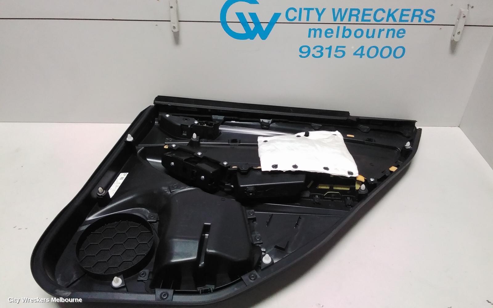 SUBARU IMPREZA DOOR TRIM, LH REAR, G5, LEATHER, 11/2016 ONWARDS