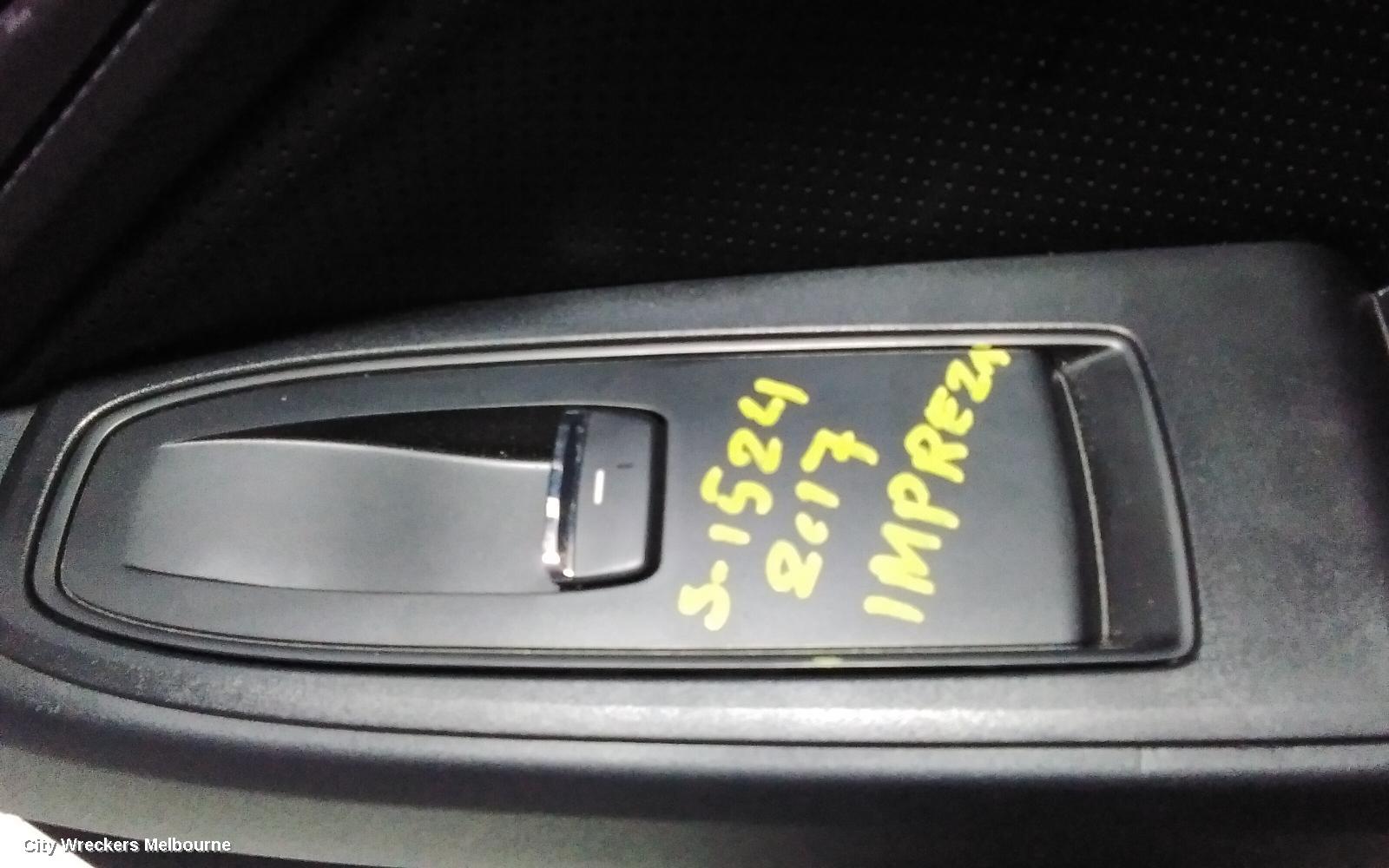 SUBARU IMPREZA DOOR TRIM, RH REAR, G5, LEATHER, 11/2016 ONWARDS