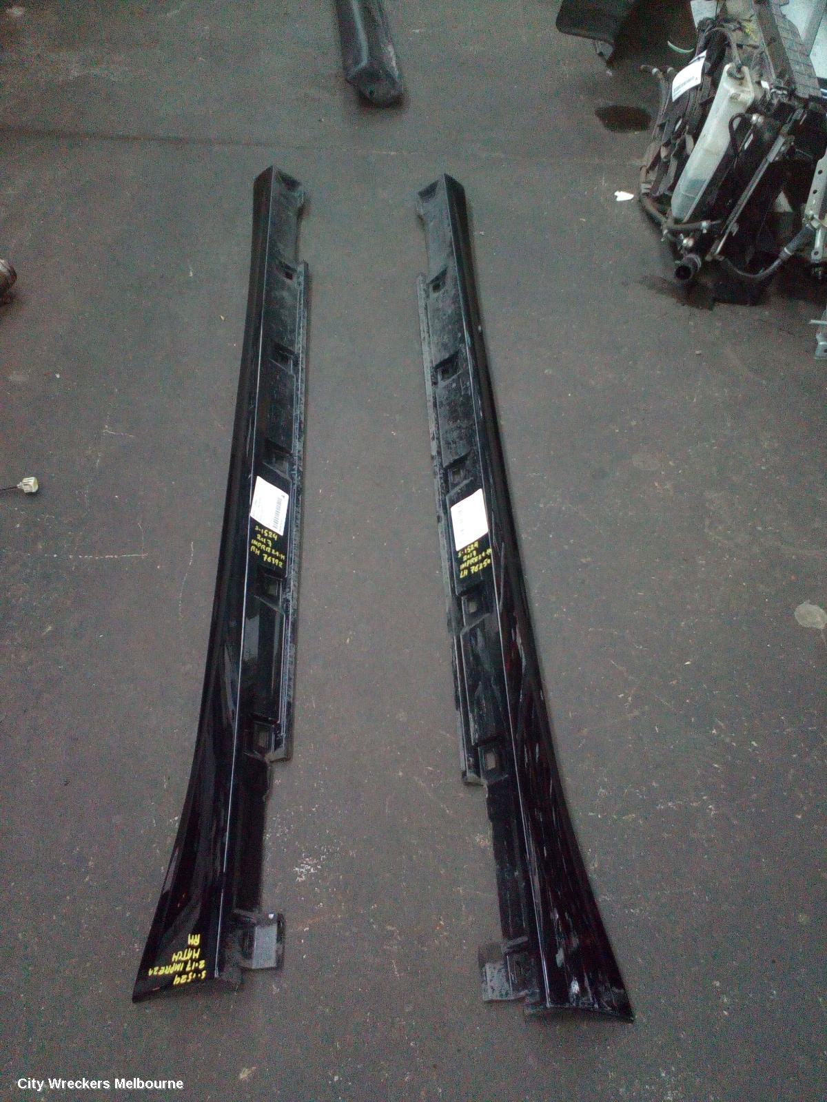 SUBARU IMPREZA SIDE STEP/SKIRT, SIDE SKIRT, LH SIDE, G5, 11/2016 ONWARDS