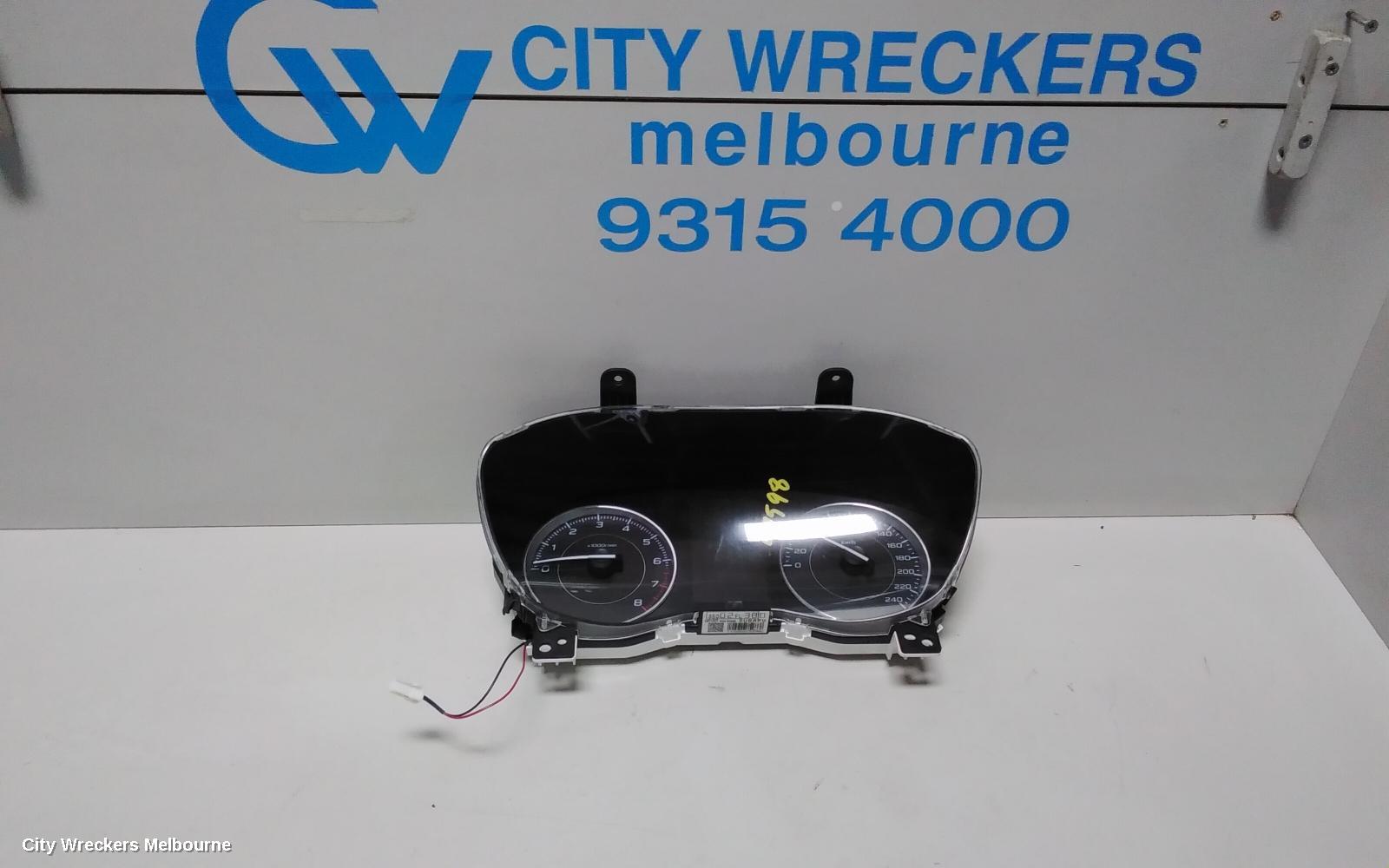 SUBARU IMPREZA INSTRUMENT CLUSTER, INSTRUMENT CLUSTER, AUTO T/M, G5, 11/2016 ONWARDS