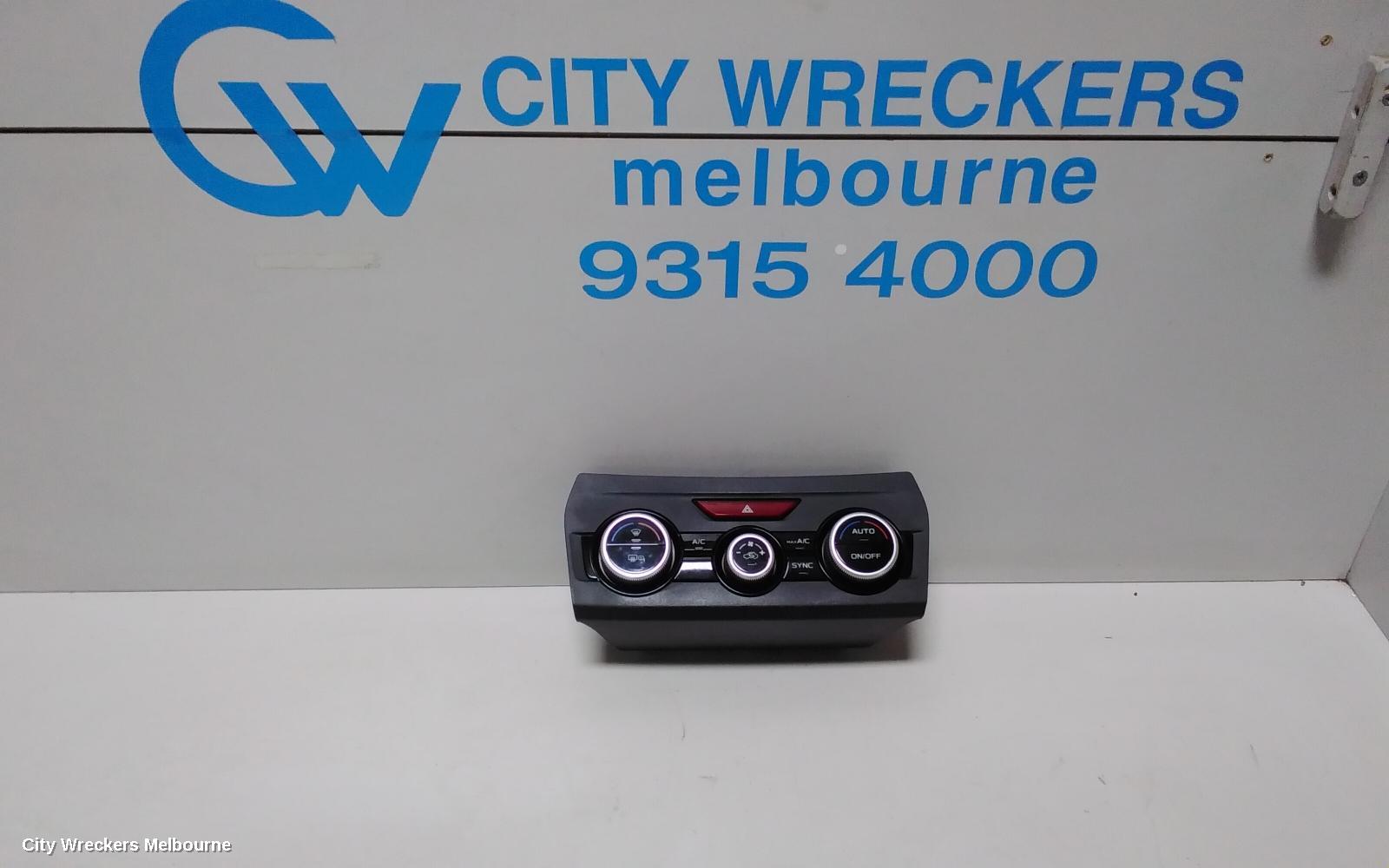SUBARU IMPREZA HEATER/AC CONTROLS, G5, DUAL ZONE CLIMATE CONTROL TYPE, 11/2016 ONWARDS