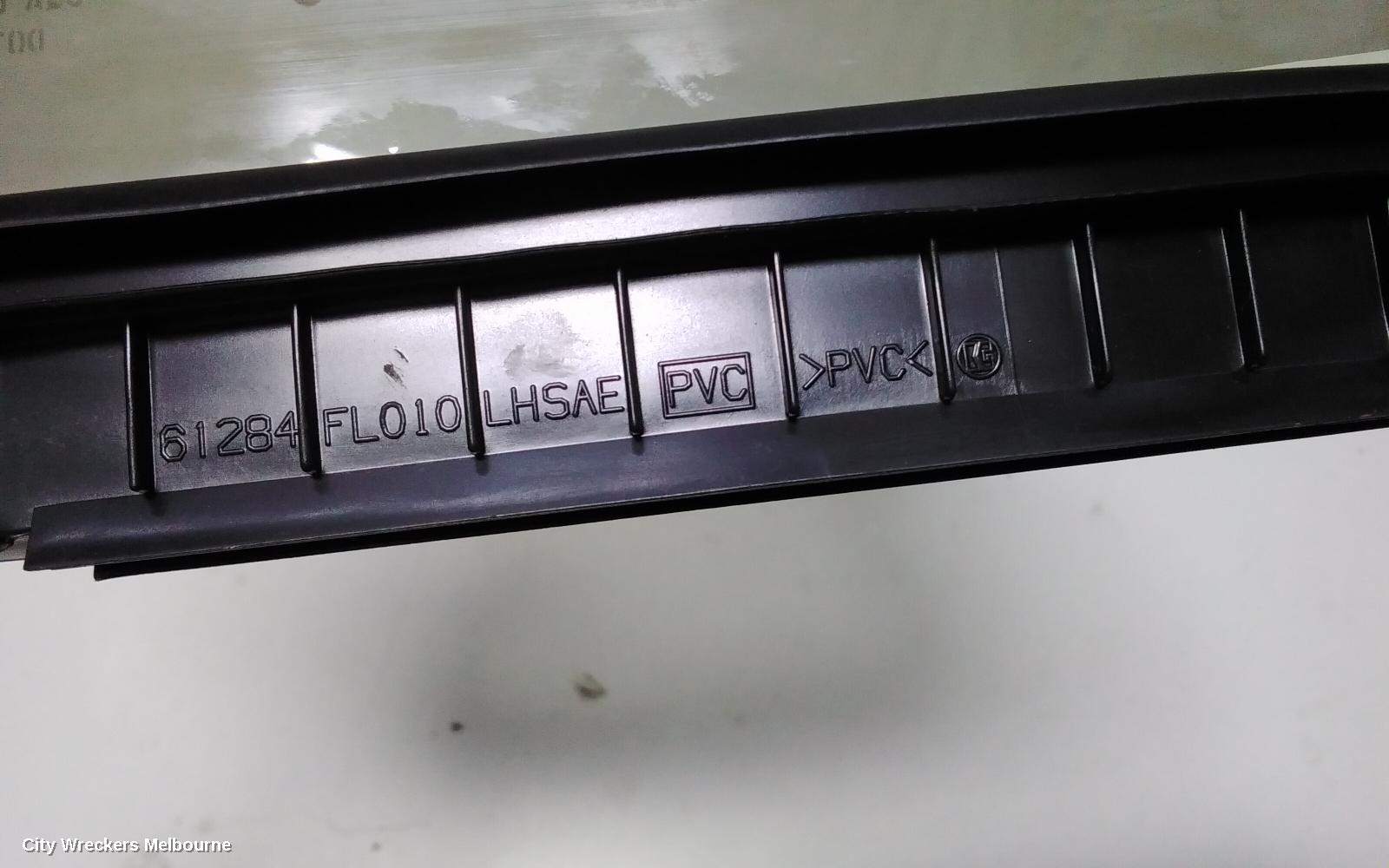SUBARU IMPREZA LEFT FRONT 1/4 DOOR GLASS, G5, 09/2016 - 09/2023