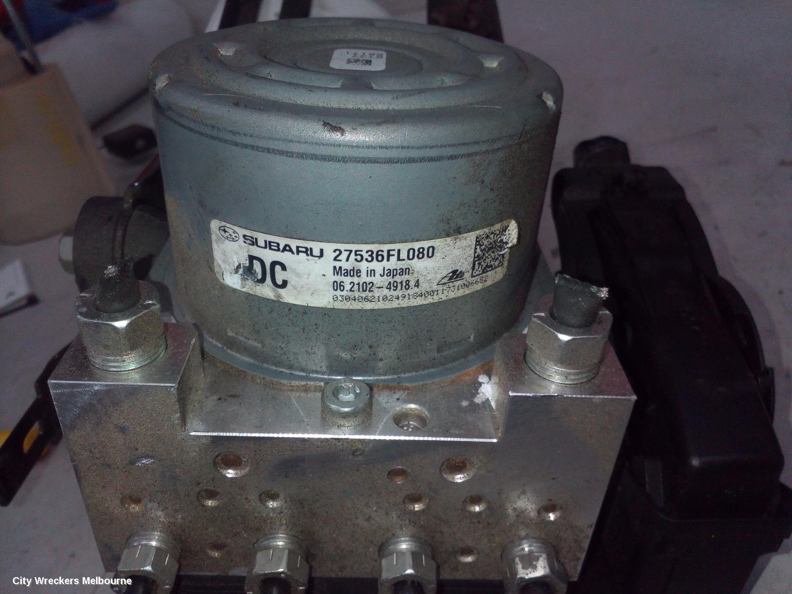 SUBARU IMPREZA ABS PUMP/MODULATOR, G5, P/N FL080, 11/2016 ONWARDS