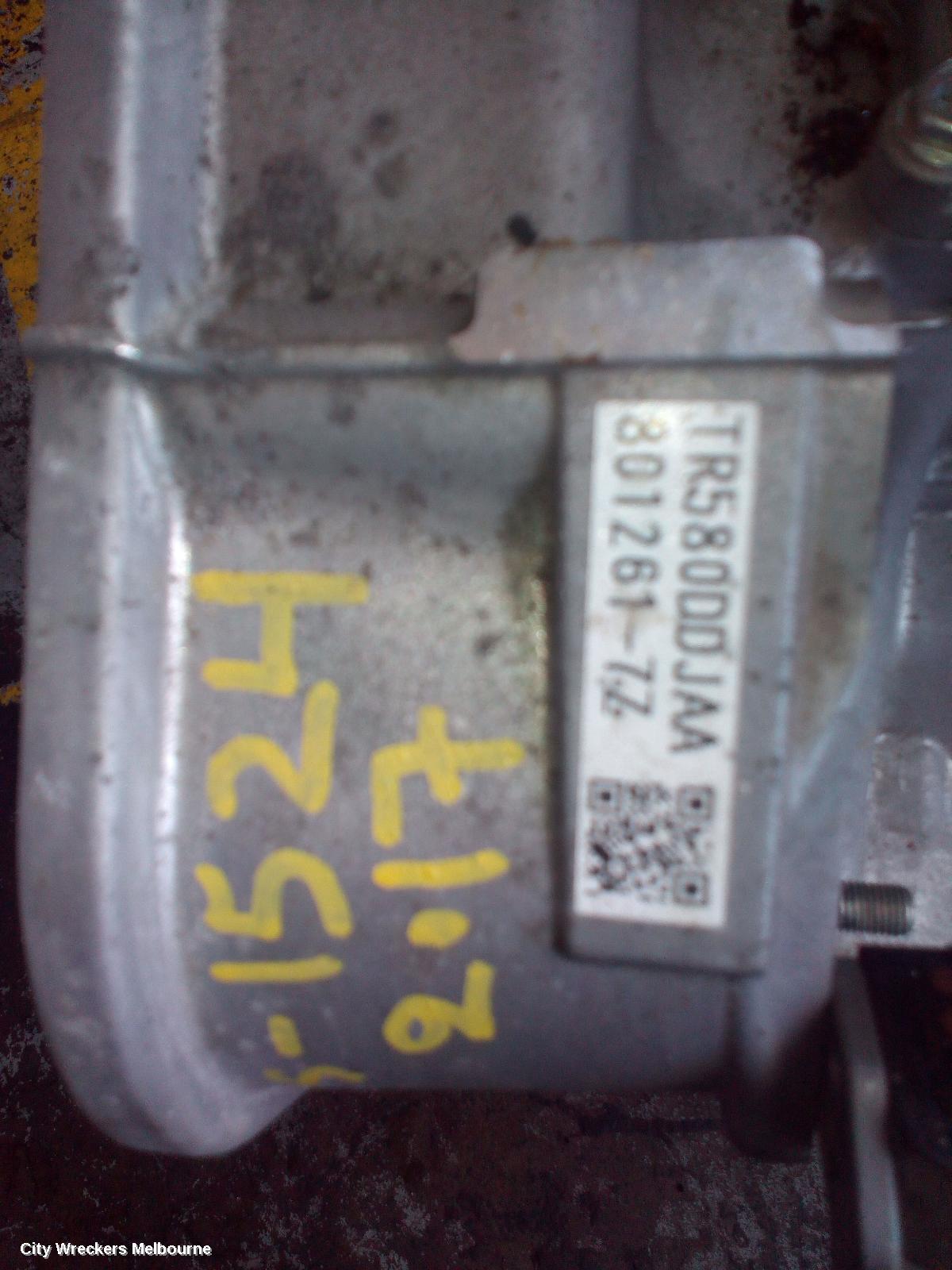 SUBARU IMPREZA TRANS/GEARBOX, AUTO, PETROL, 2.0, FB20, TR580DDJAA TAG, G5, 11/2016 ONWARDS