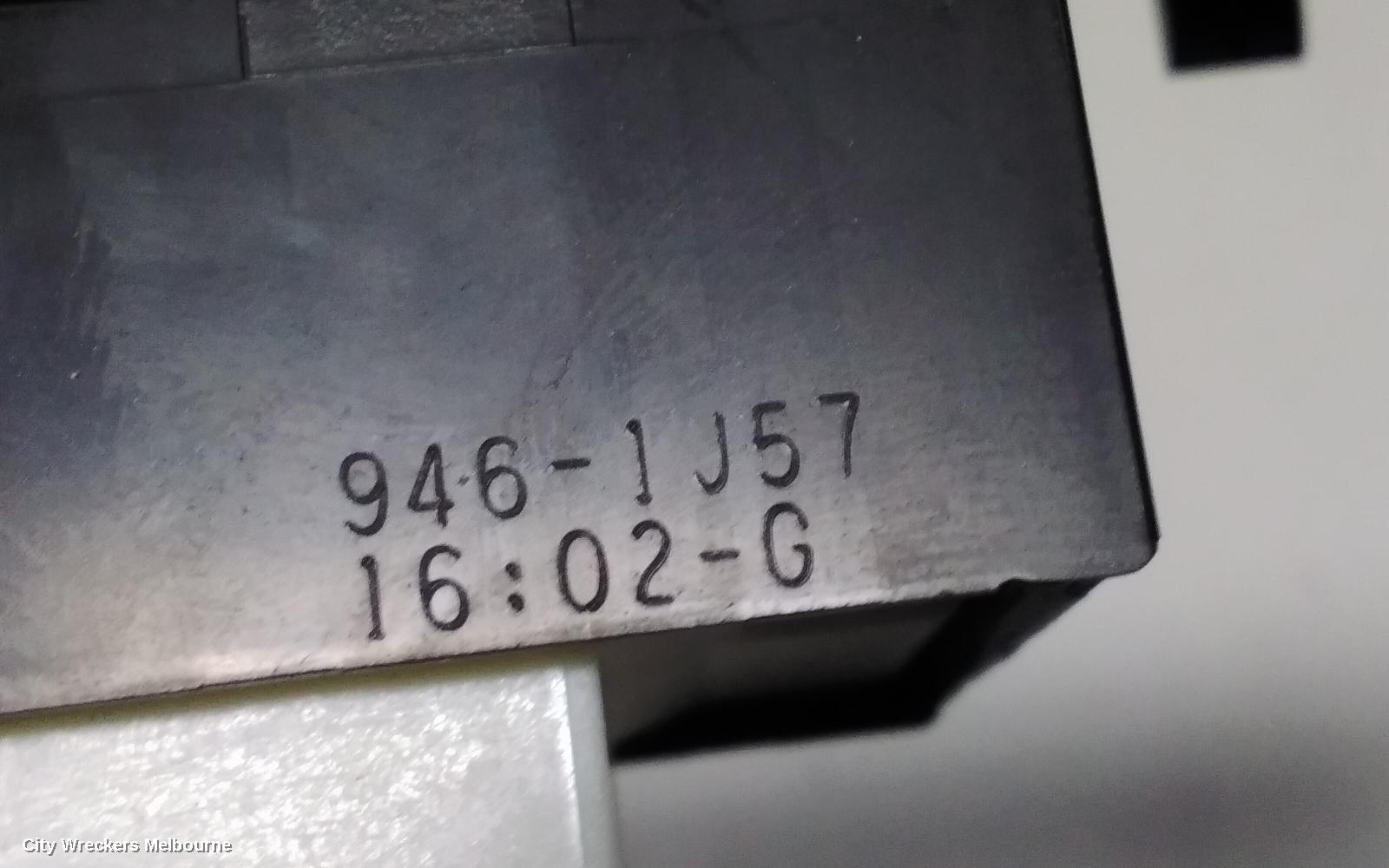 TOYOTA PRIUS PWR DR WIND SWITCH, NHP10R, PRIUS C, RH FRONT (MASTER SWITCH), ALL DOORS ELEC, 12/2011 - 03/2020