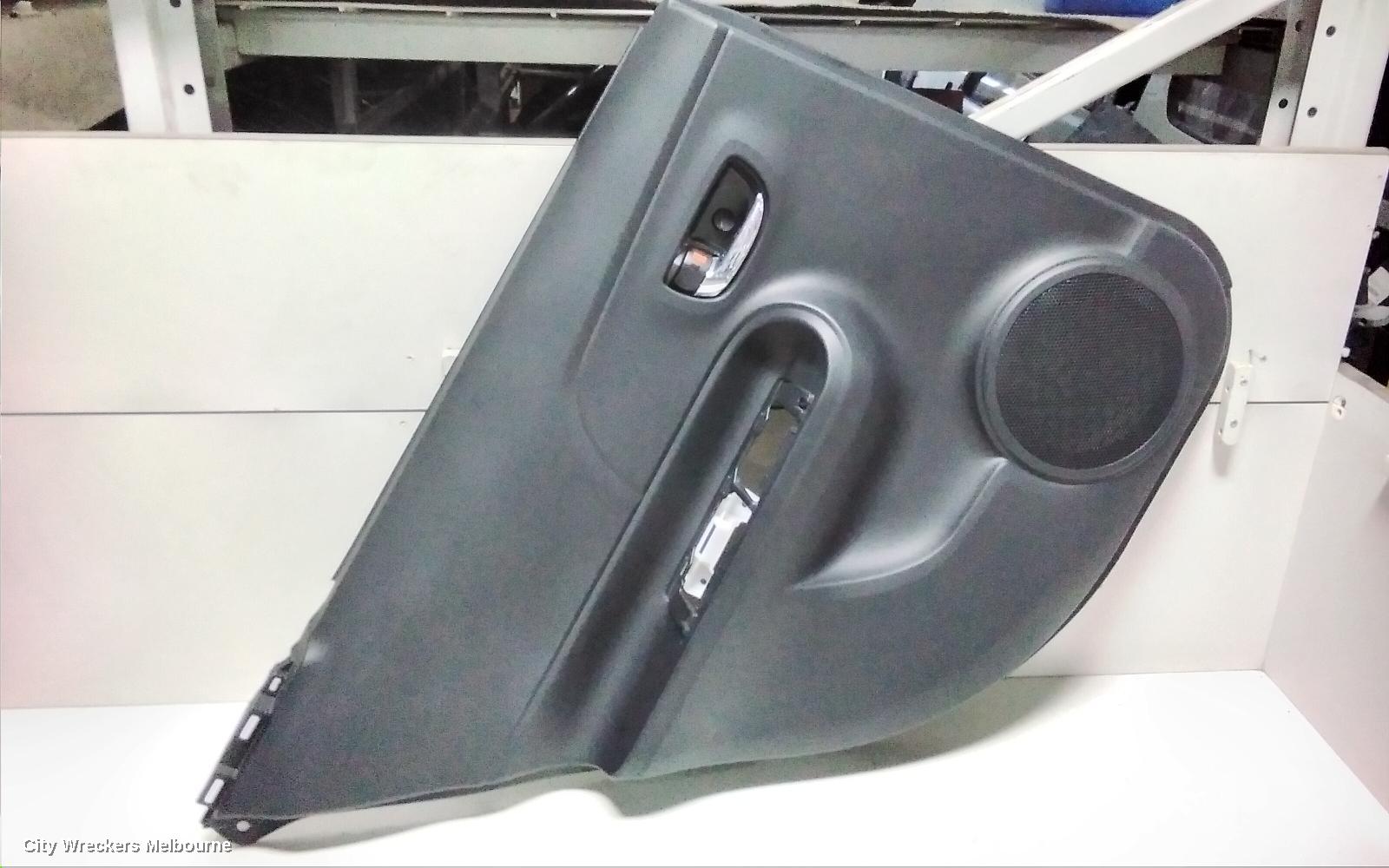 TOYOTA PRIUS DOOR TRIM, NHP10R, PRIUS C, LH REAR, LEATHER, 12/2011 ONWARDS