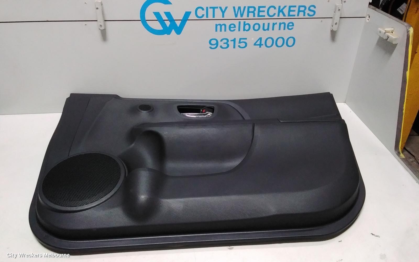 TOYOTA PRIUS DOOR TRIM, NHP10R, PRIUS C, RH FRONT, LEATHER, 12/2011 ONWARDS