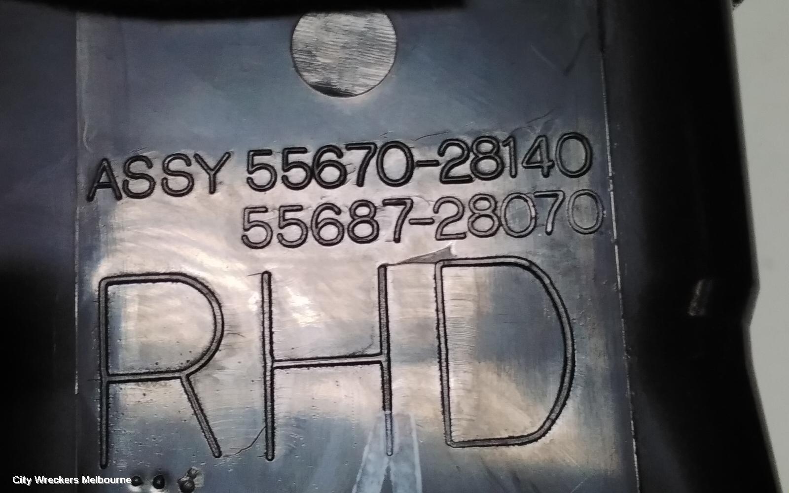 TOYOTA ESTIMA, XR50, 05-19, START STOP BOTTON WITH AIRVENT AND TRIM: 76310