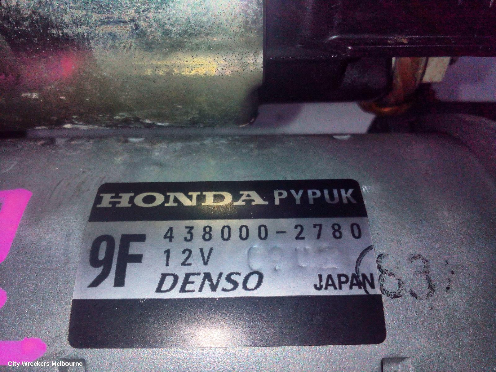 HONDA CIVIC STARTER, PETROL, 1.5, 10TH GEN, 05/2016 ONWARDS