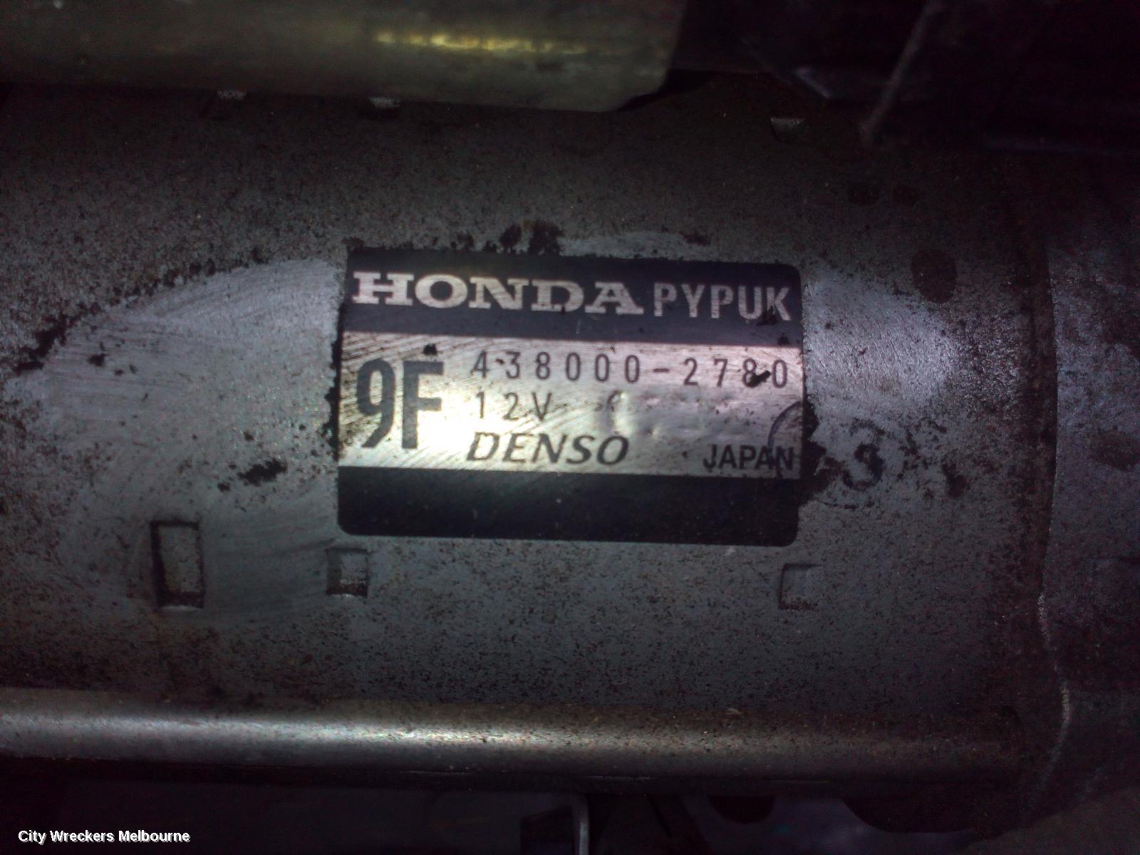 HONDA CIVIC STARTER, PETROL, 1.5, 10TH GEN, 05/2016 ONWARDS