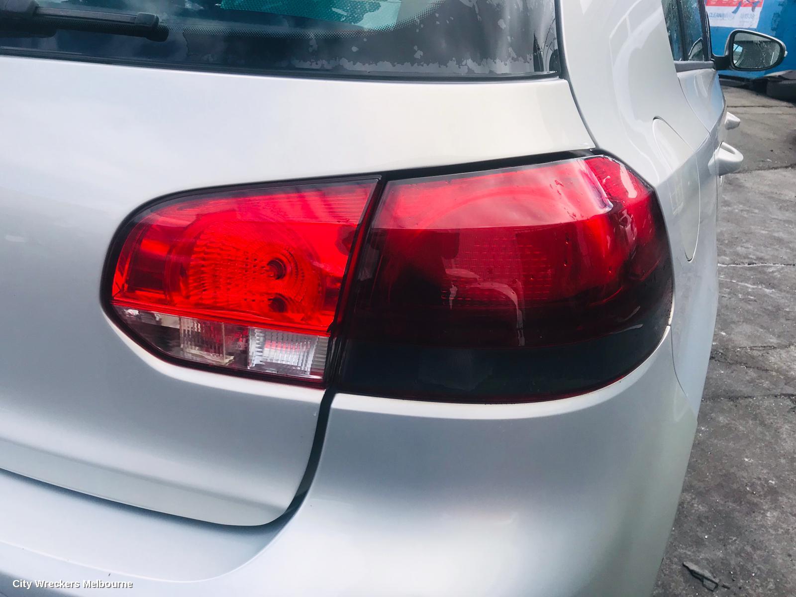 VOLKSWAGEN GOLF LEFT TAILLIGHT, GEN 6, 3DR/5DR HATCH, 12/2008 - 03/2013