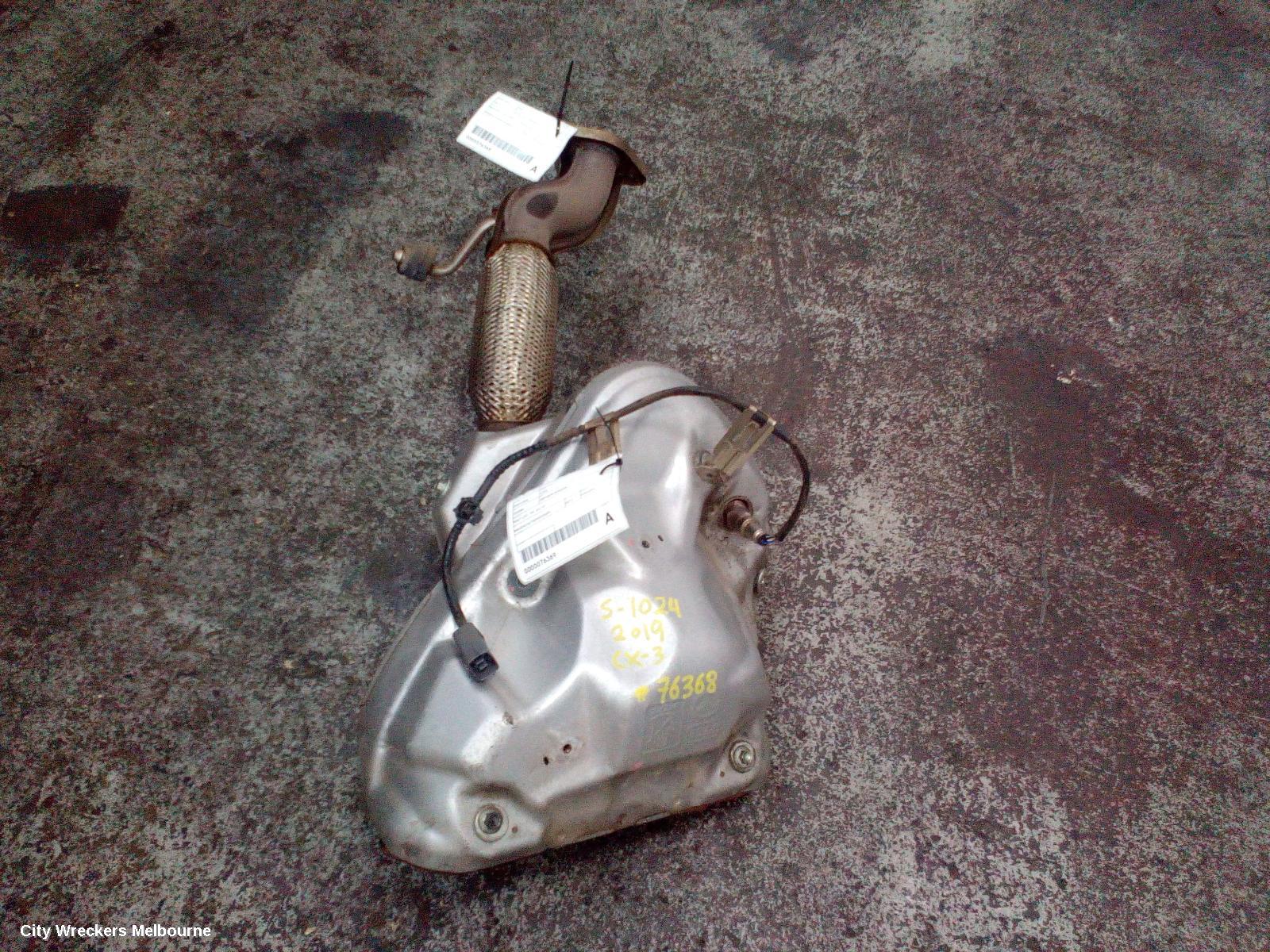 MAZDA CX3 CATALYTIC CONVERTER, MANIFOLD-CAT TYPE, 2.0, PETROL, DK, 03/2015 ONWARDS