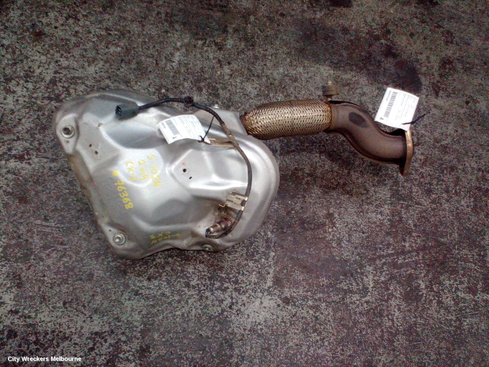 MAZDA CX3 CATALYTIC CONVERTER, MANIFOLD-CAT TYPE, 2.0, PETROL, DK, 03/2015 ONWARDS
