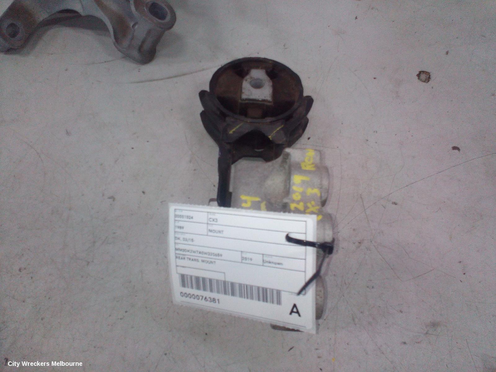 MAZDA CX3 MOUNT, DK, 03/2015 ONWARDS