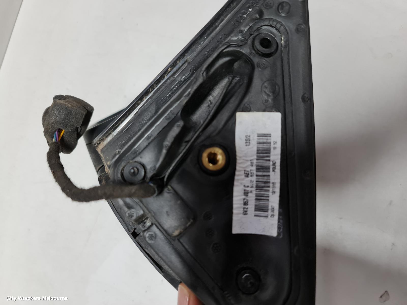 SKODA FABIA LEFT DOOR MIRROR, NJ, 01/2015 - 08/2021