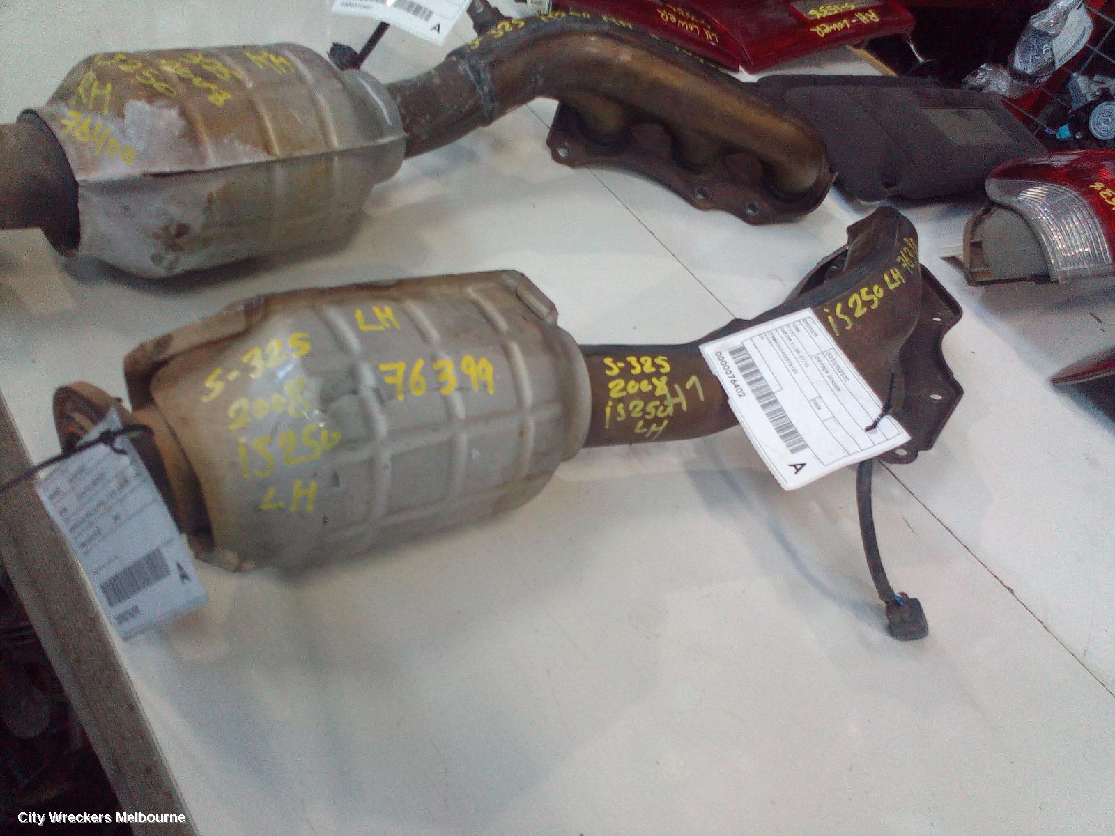 LEXUS IS250/IS250C CATALYTIC CONVERTER, MANIFOLD-CAT TYPE, 2.5, PETROL, LH SIDE, GSE20R, 11/2005 - 08/2009