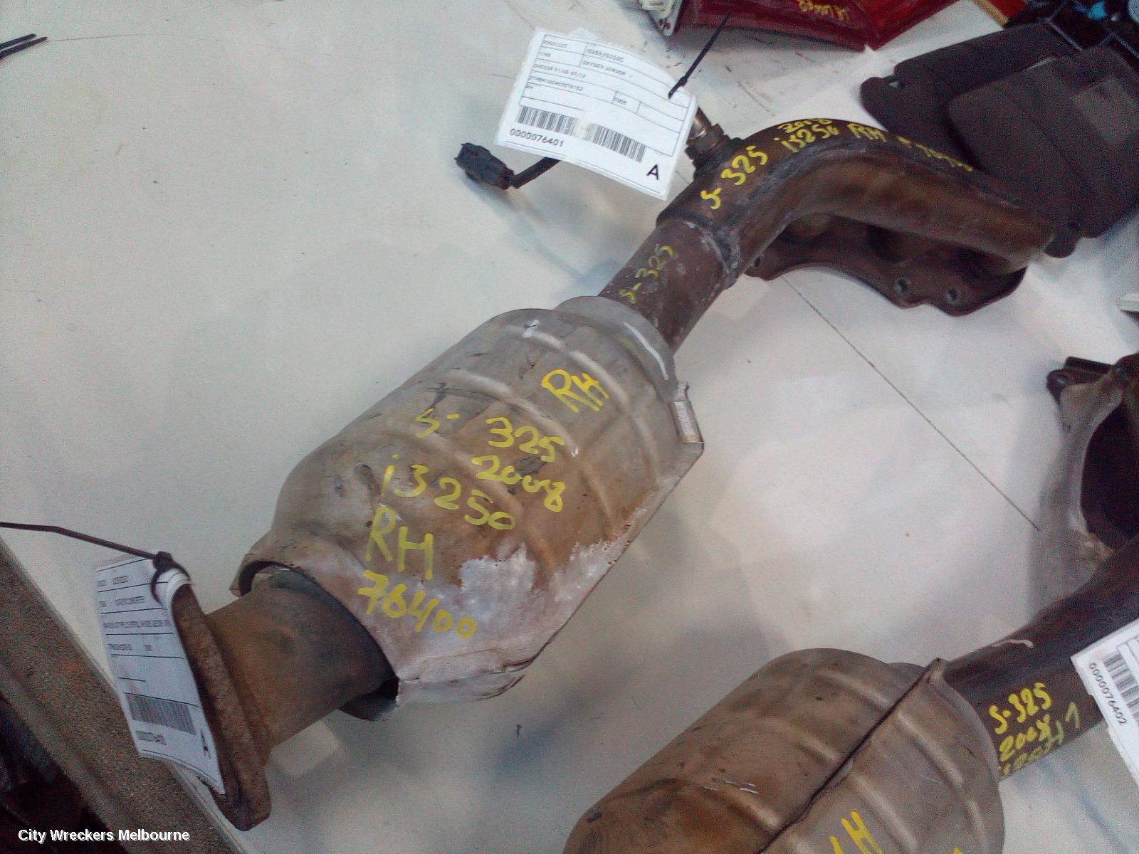LEXUS IS250/IS250C CATALYTIC CONVERTER, MANIFOLD-CAT TYPE, 2.5, PETROL, RH SIDE, GSE20R, 09/2008 - 08/2009