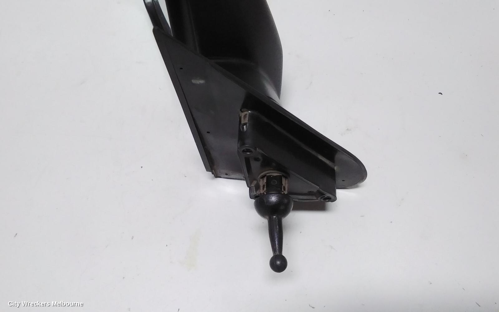 KIA PREGIO LEFT DOOR MIRROR, CT, MANUAL, SQUARE TYPE, 07/2004 - 01/2006