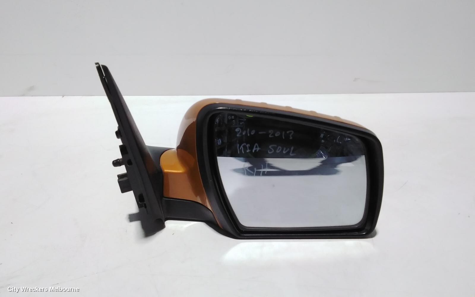 KIA SOUL RIGHT DOOR MIRROR, AM, 04/2009 - 08/2011