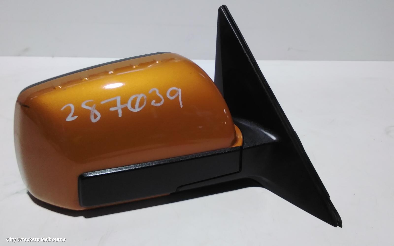 KIA SOUL RIGHT DOOR MIRROR, AM, 04/2009 - 08/2011