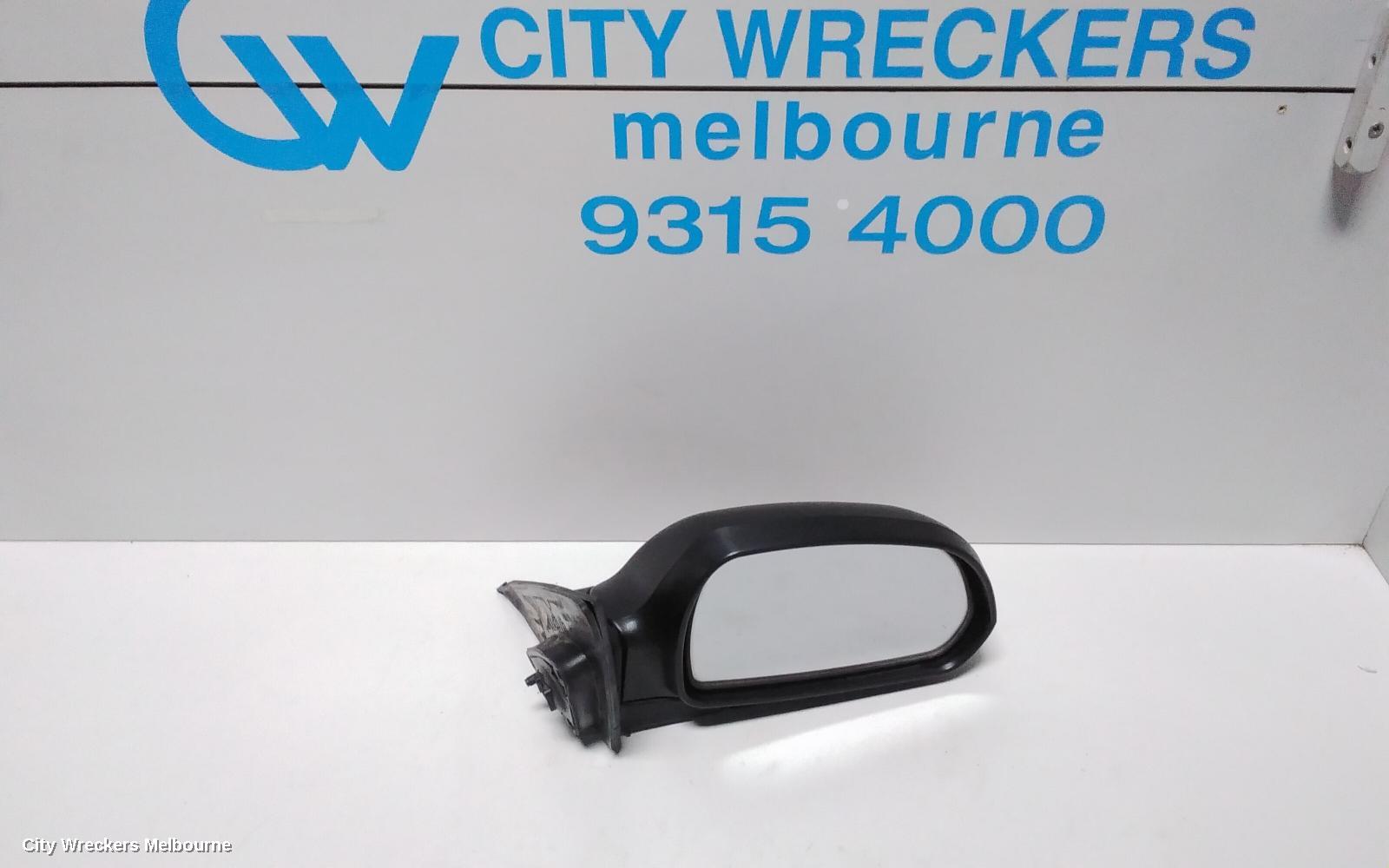 HYUNDAI ELANTRA RIGHT DOOR MIRROR, XD, POWER, BLACK, 10/2003 - 07/2006