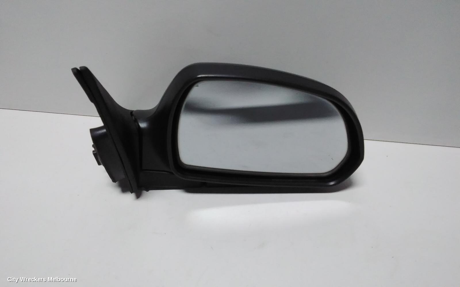 HYUNDAI ELANTRA RIGHT DOOR MIRROR, XD, POWER, BLACK, 10/2003 - 07/2006