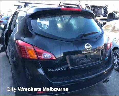NISSAN MURANO REAR BUMPER, Z51, BUMPER BAR, NON PARK SENSOR TYPE, 12/2008 - 01/2015