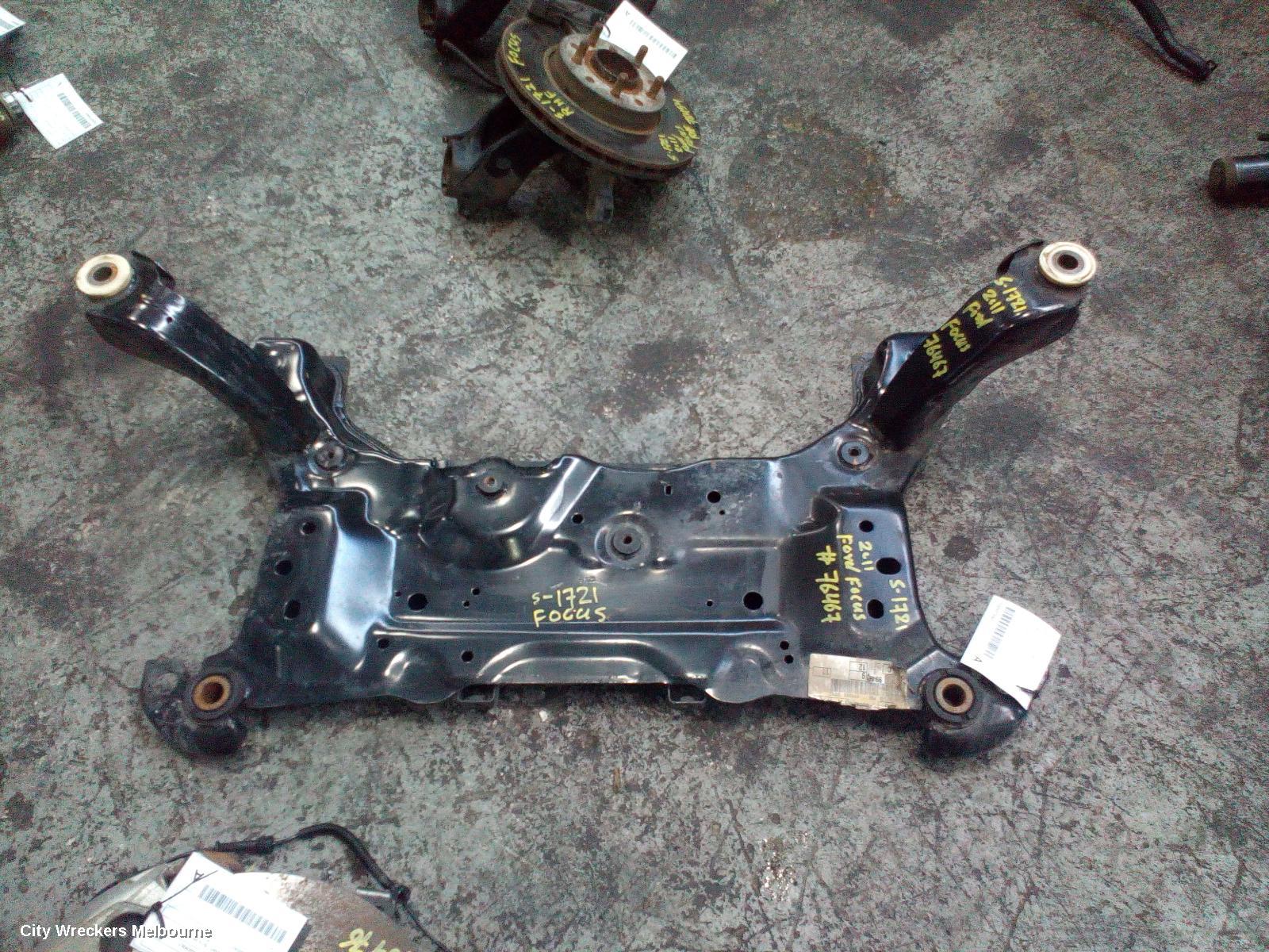 FORD FOCUS FRT XMEMBER/CRADLE, LW, PETROL, 05/2011 - 08/2015
