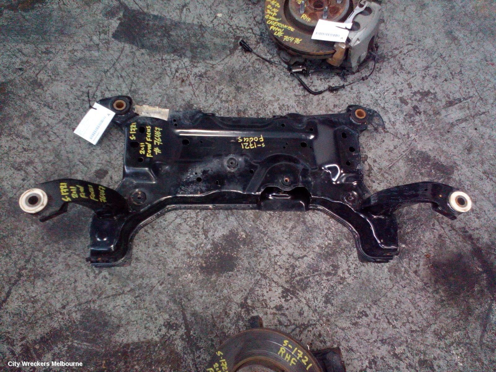 FORD FOCUS FRT XMEMBER/CRADLE, LW, PETROL, 05/2011 - 08/2015