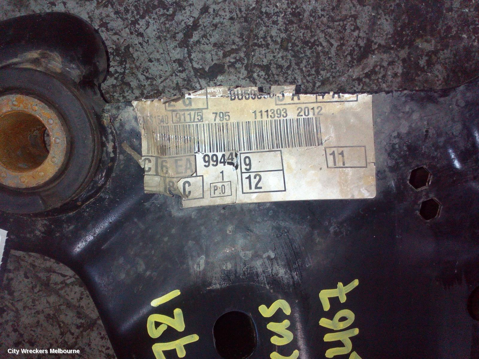 FORD FOCUS FRT XMEMBER/CRADLE, LW, PETROL, 05/2011 - 08/2015