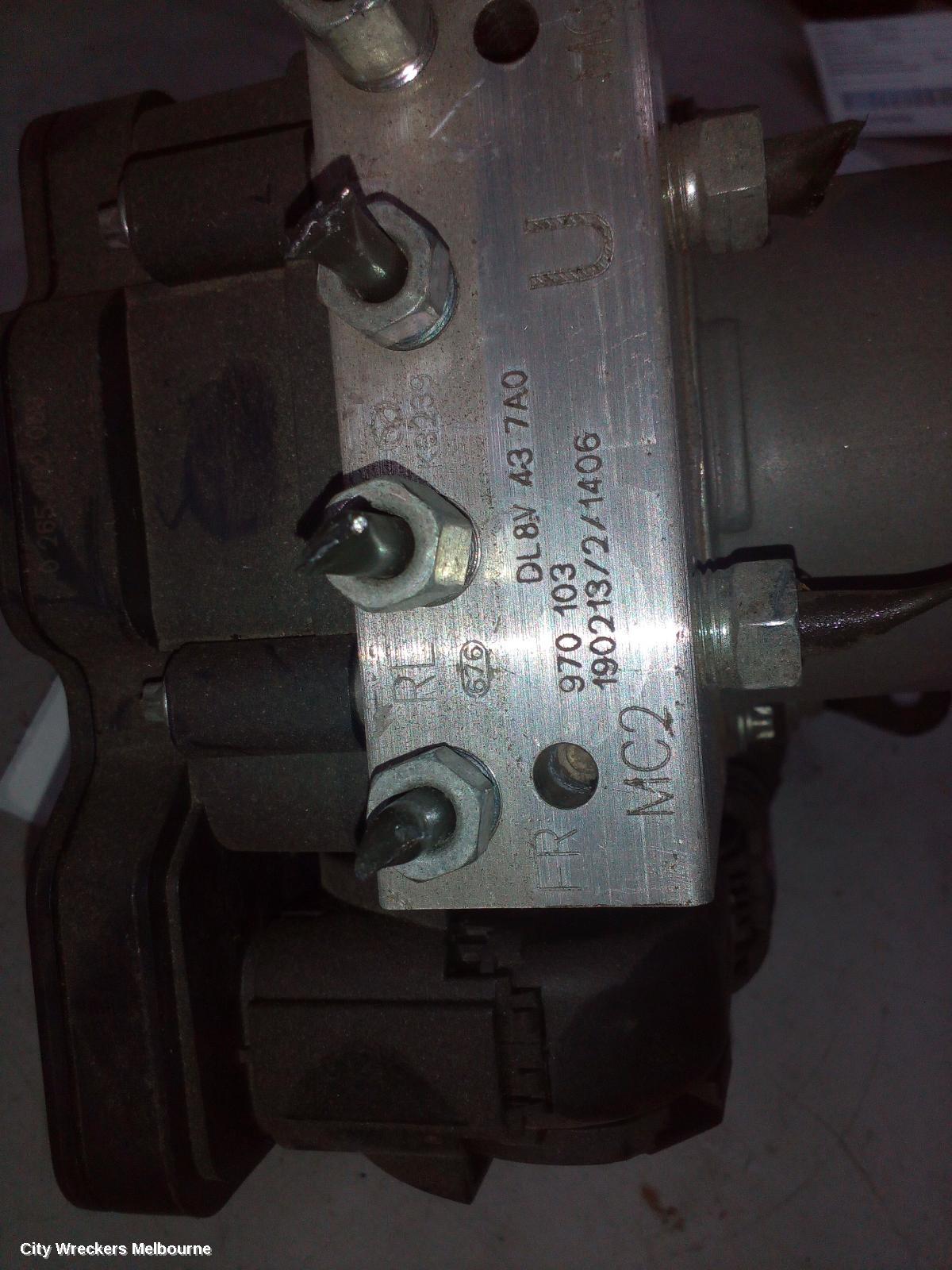 MAZDA CX3 ABS PUMP/MODULATOR, DK, P/N 0265956315, 03/2015 ONWARDS