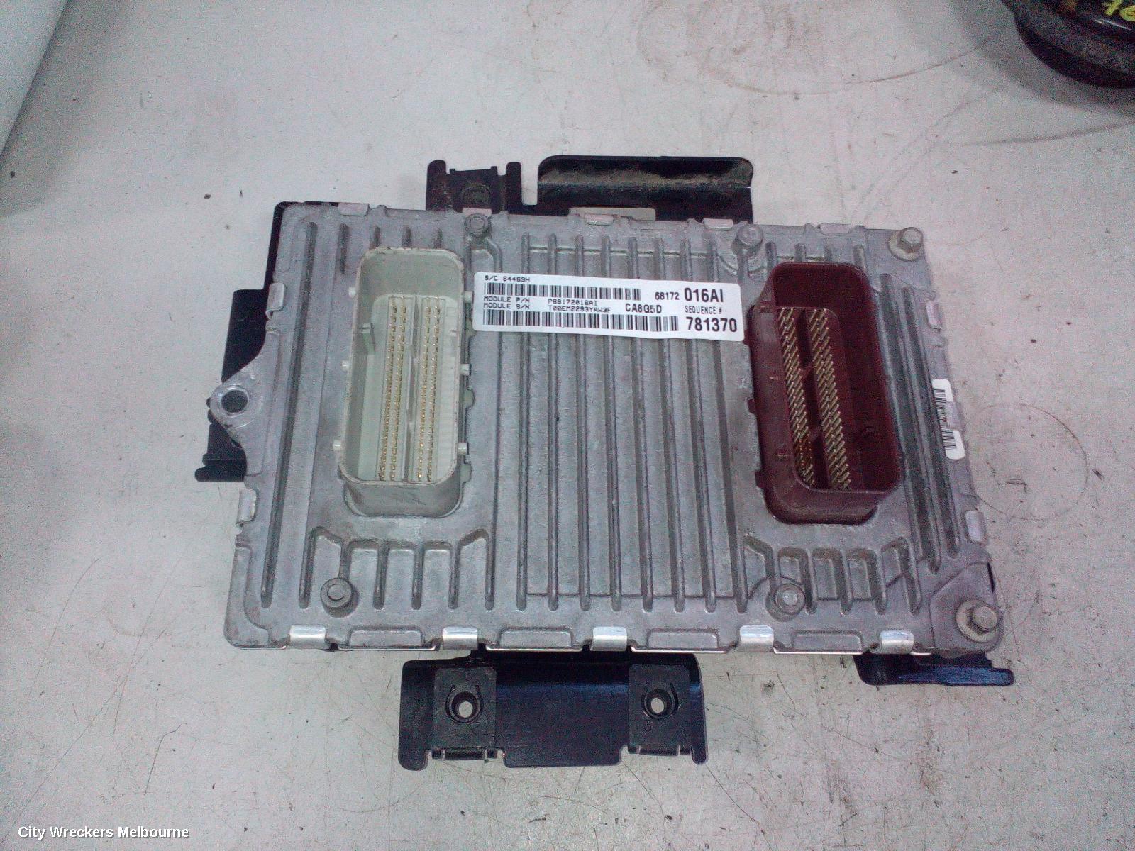 JEEP GRANDCHEROKEE ECU, ENGINE ECU, 3.6, PETROL, ECU ONLY, WK, 10/2010 ONWARDS