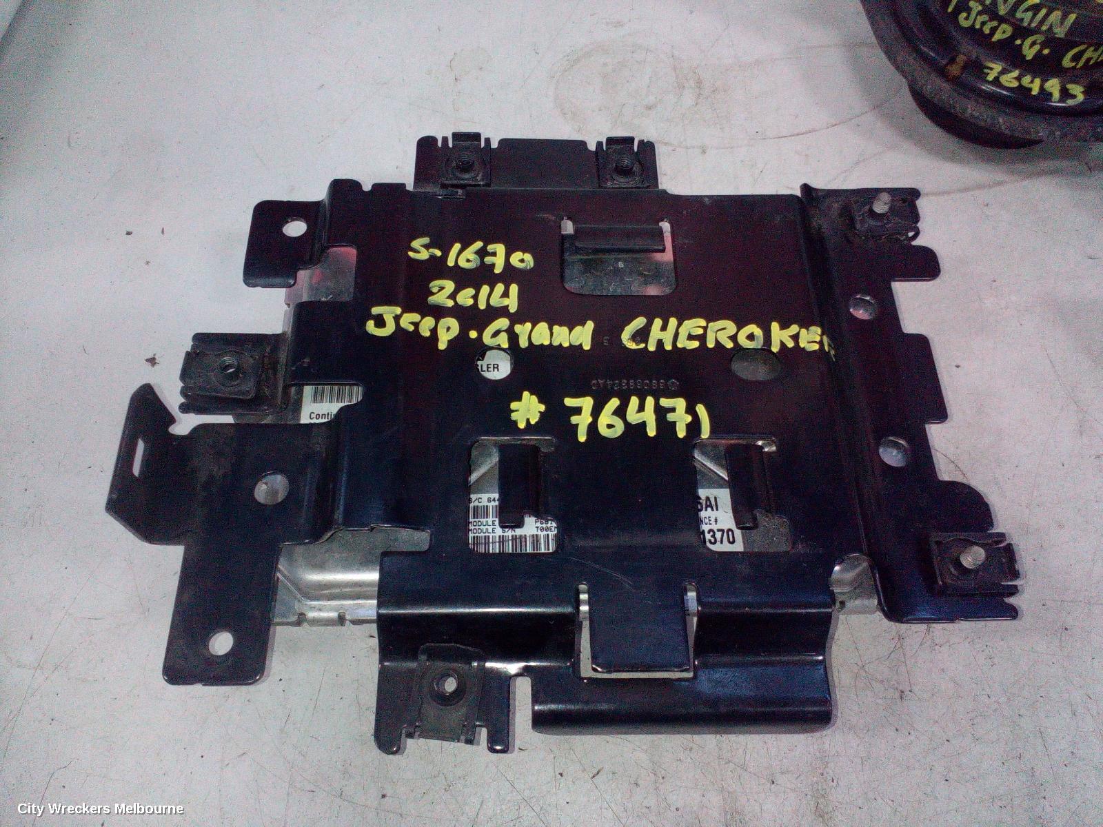 JEEP GRANDCHEROKEE ECU, ENGINE ECU, 3.6, PETROL, ECU ONLY, WK, 10/2010 ONWARDS