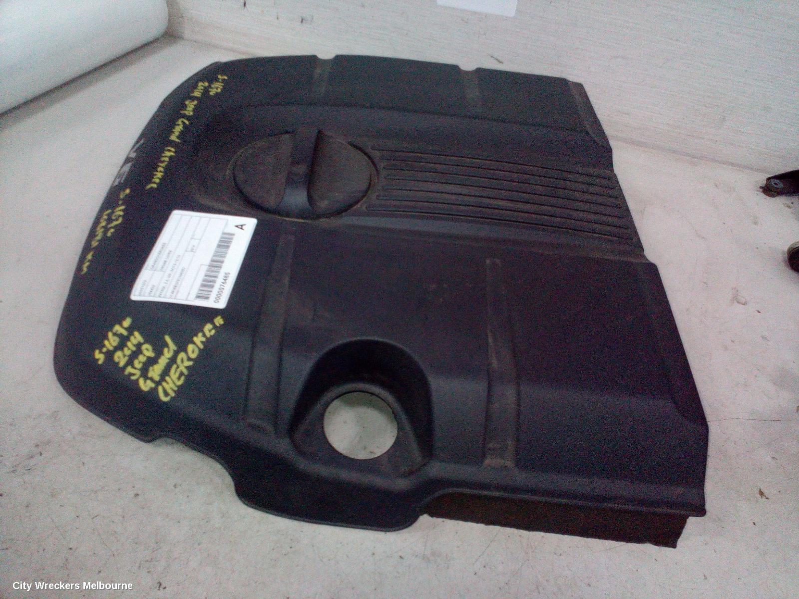 JEEP GRANDCHEROKEE ENGINE COVER, PETROL, 3.6, WK, 04/2013 - 10/2016