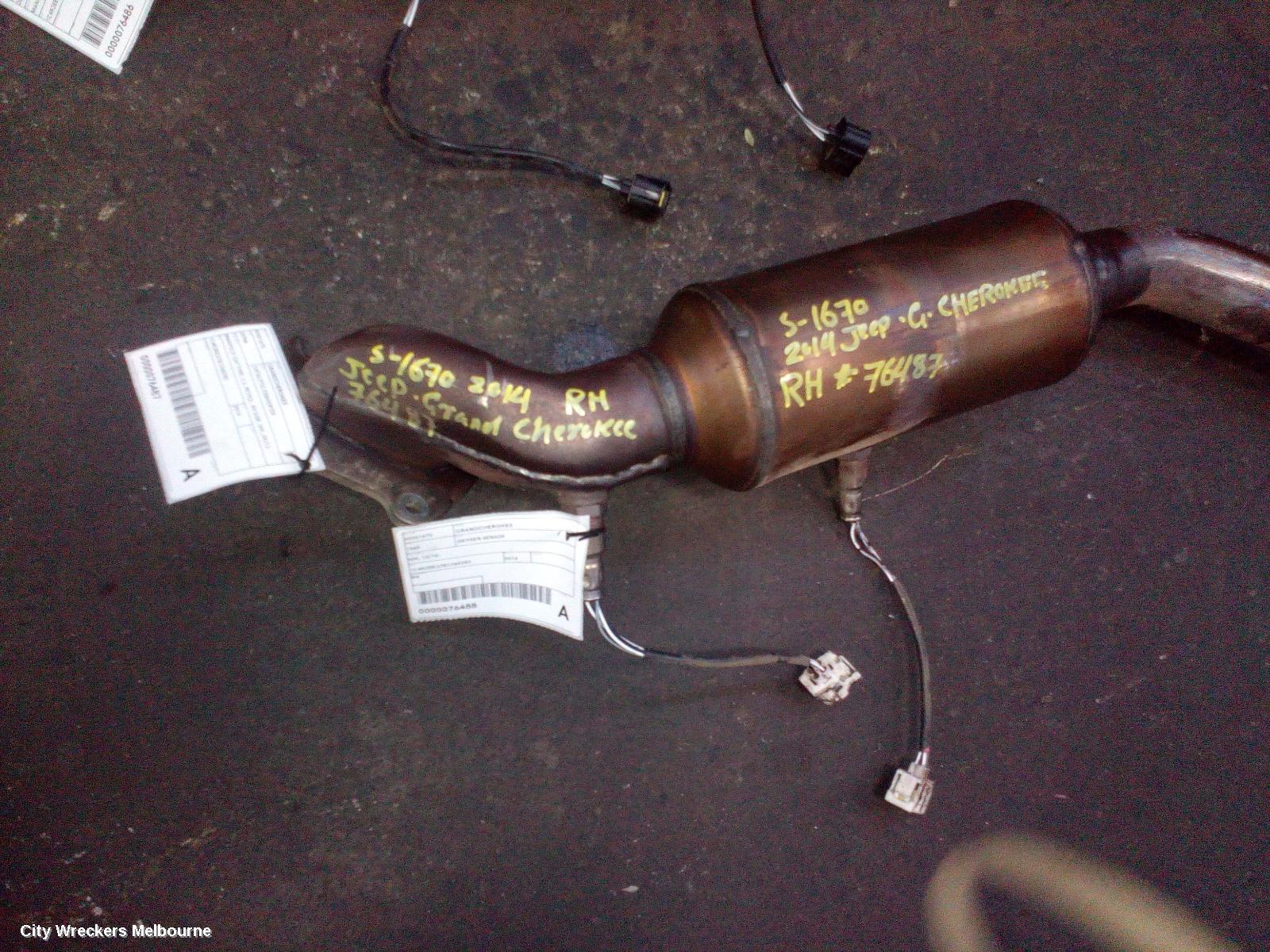 JEEP GRANDCHEROKEE CATALYTIC CONVERTER, MANIFOLD-CAT TYPE, 3.6, PETROL, RH SIDE, WK, 04/2013 ONWARDS