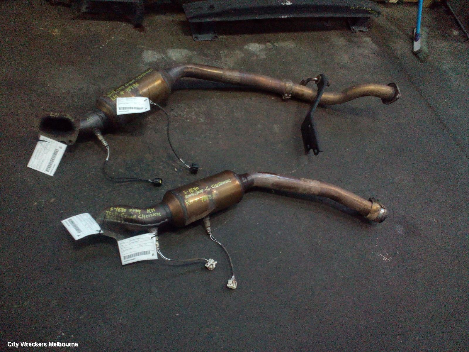 JEEP GRANDCHEROKEE CATALYTIC CONVERTER, MANIFOLD-CAT TYPE, 3.6, PETROL, RH SIDE, WK, 04/2013 ONWARDS