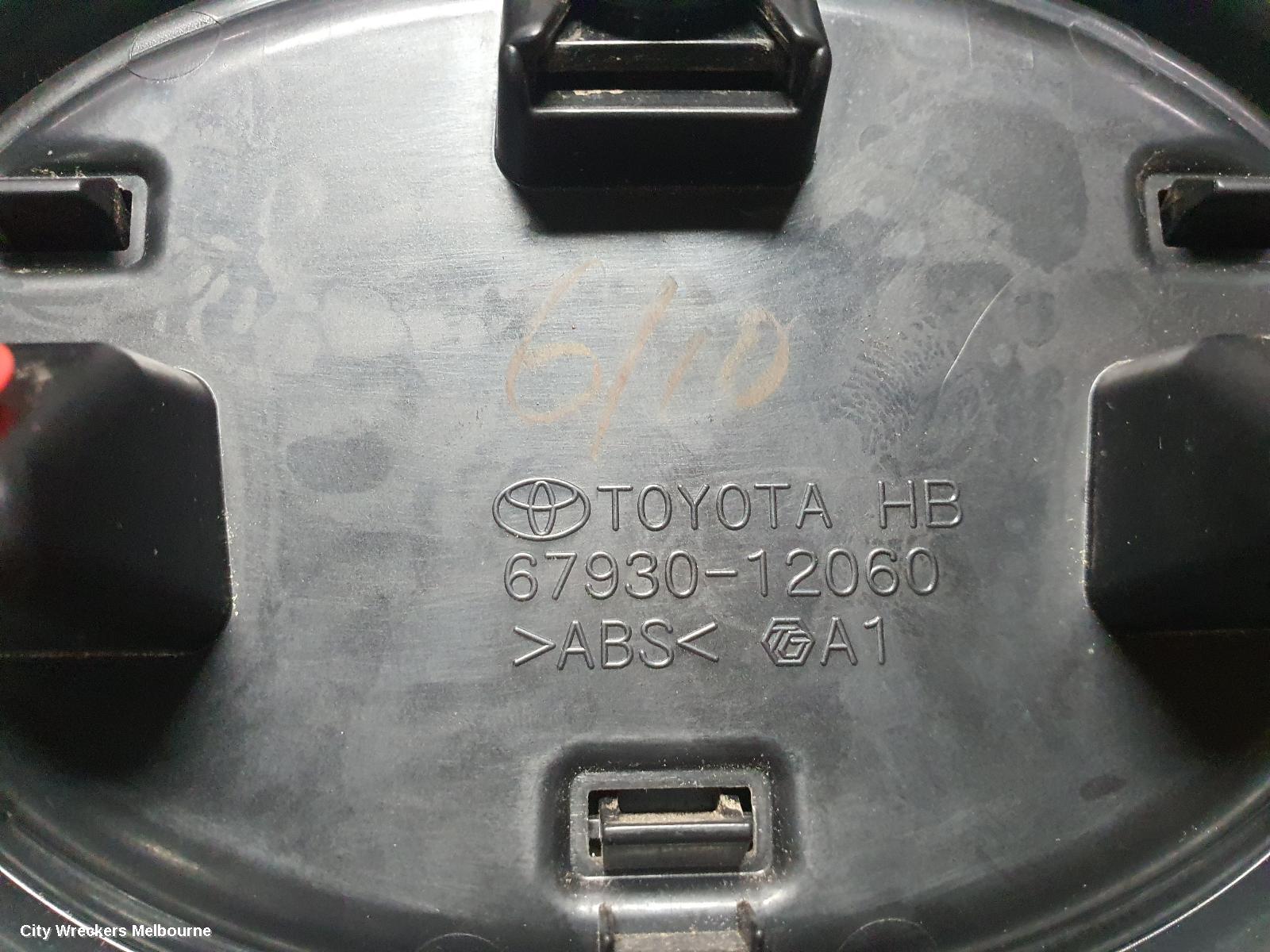 TOYOTA COROLLA BADGE, E210, 07/2018 ONWARDS