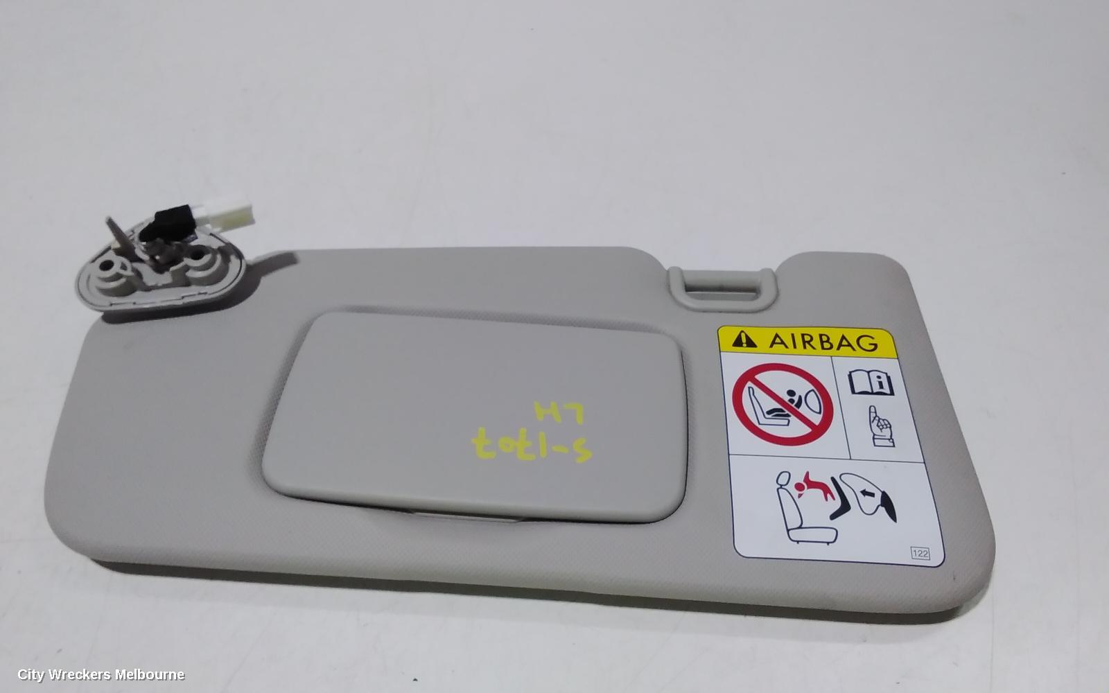 SUBARU XV SUNVISOR, G5X, LH SIDE, 05/2017 ONWARDS