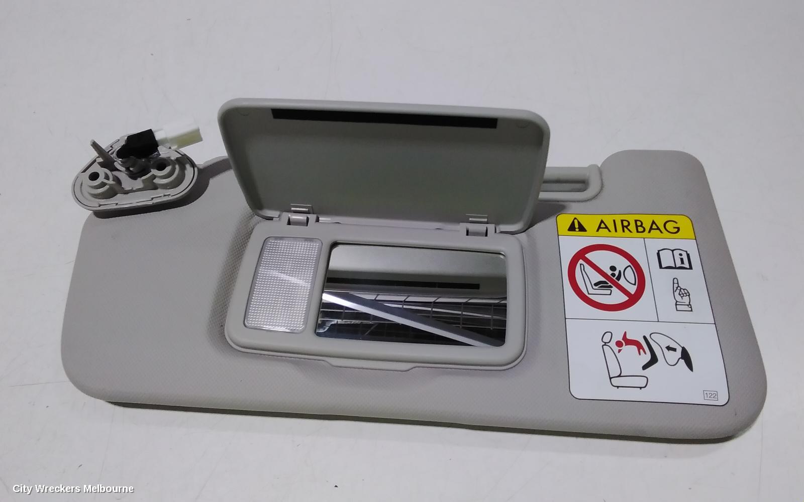 SUBARU XV SUNVISOR, G5X, LH SIDE, 05/2017 ONWARDS