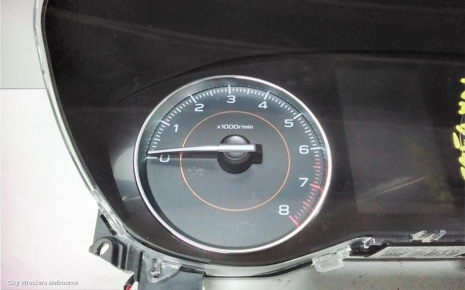 SUBARU XV INSTRUMENT CLUSTER, G5X, INSTRUMENT CLUSTER, 03/2017 - 06/2023