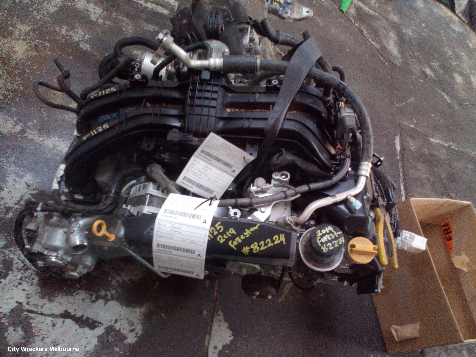 SUBARU FORESTER ENGINE, SK, PETROL, 2.5, FB25, 08/2018 - 11/2024