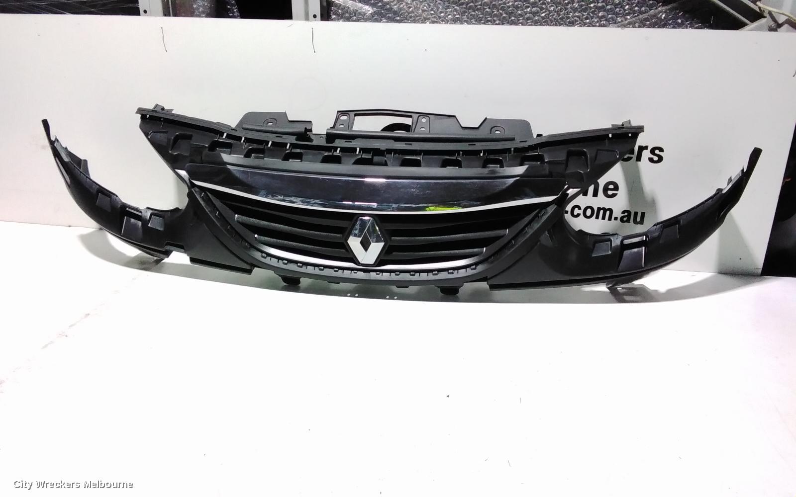 RENAULT FLUENCE GRILLE, RADIATOR GRILLE, X38, 09/2010 - 08/2013