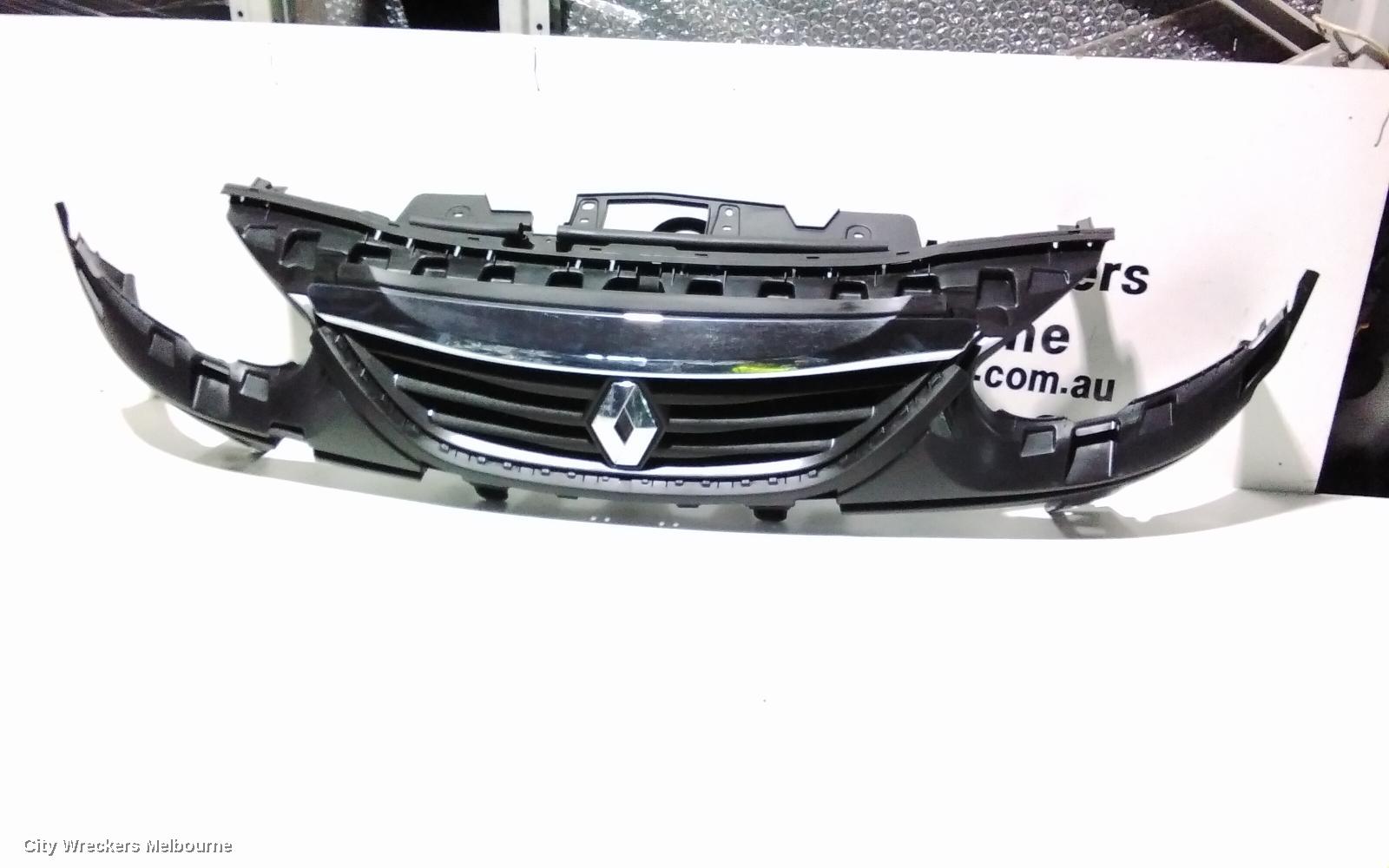 RENAULT FLUENCE GRILLE, RADIATOR GRILLE, X38, 09/2010 - 08/2013