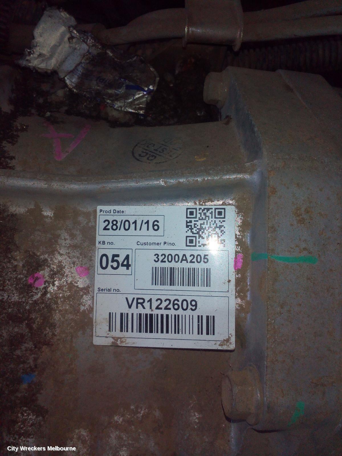 MITSUBISHI TRITON TRANS/GEARBOX, AUTO, 4WD, DIESEL, 2.4, 4N15, TURBO, 5 SPEED, W/ TRANSFER CASE, EASY SELECT TYPE, MQ, 04/2015 - 10/2018