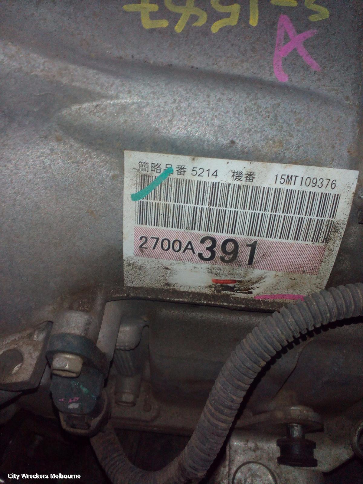 MITSUBISHI TRITON TRANS/GEARBOX, AUTO, 4WD, DIESEL, 2.4, 4N15, TURBO, 5 SPEED, W/ TRANSFER CASE, EASY SELECT TYPE, MQ, 04/2015 - 10/2018